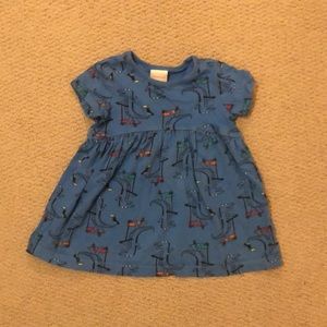 Short sleeve blue Hanna Andersson dress